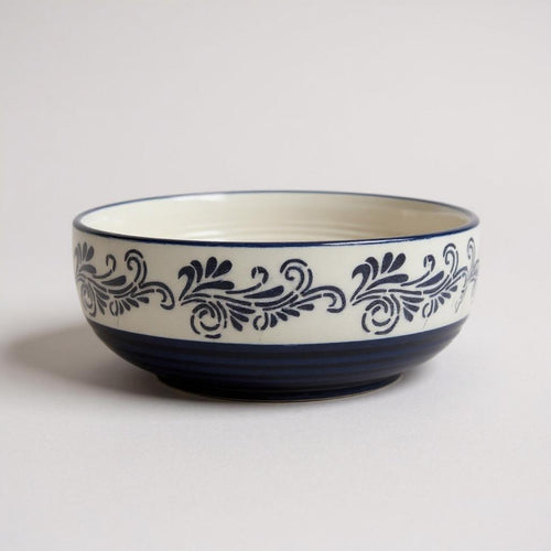 Blue Pattern Serving Bowls