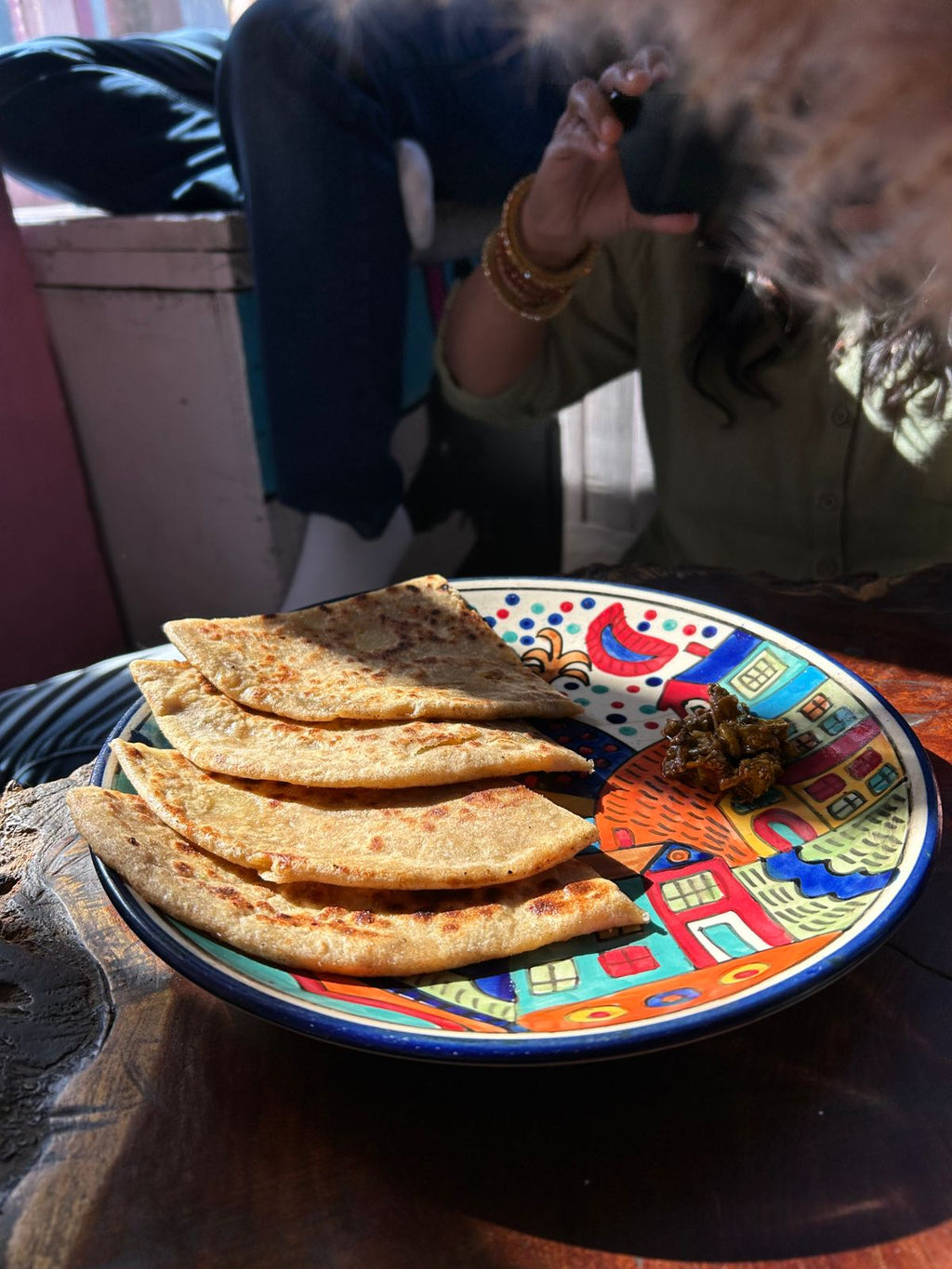 Happy Hut Dinner Plate