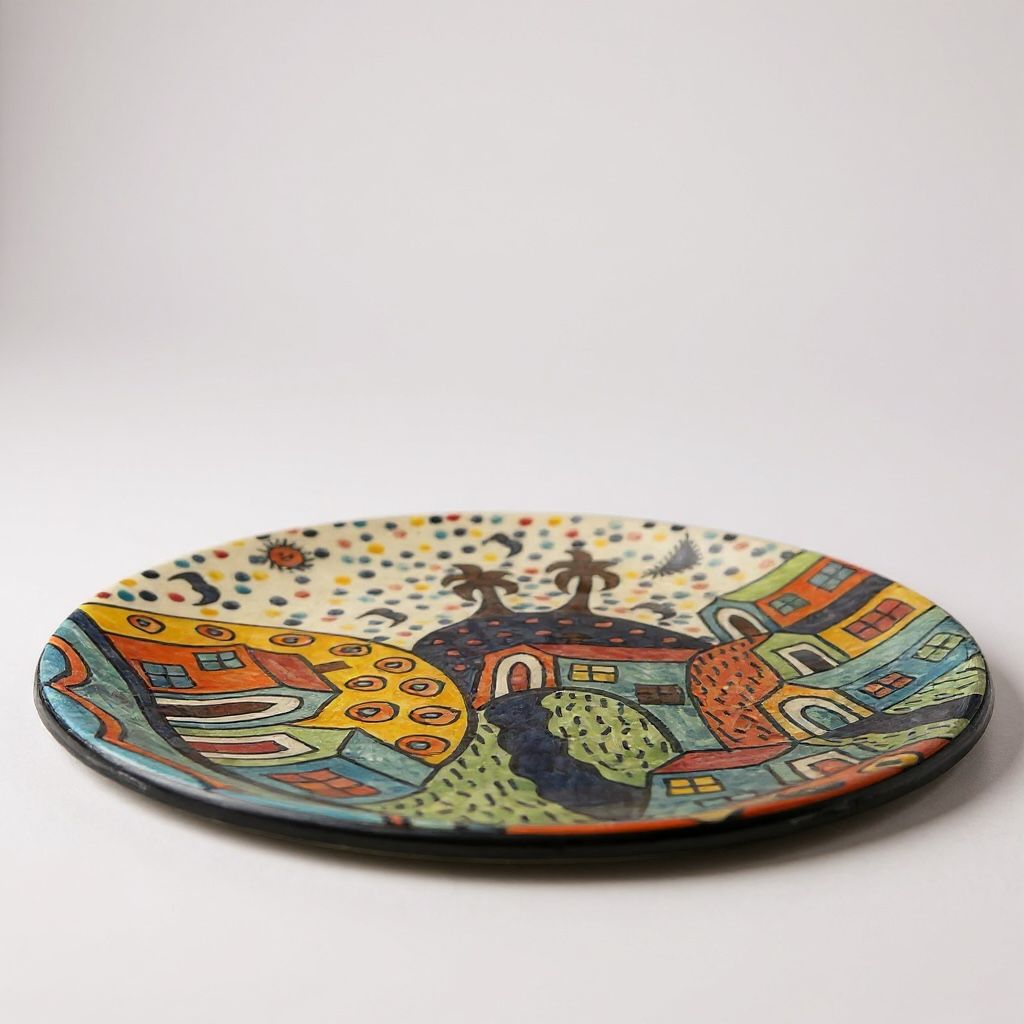 Happy Hut Dinner Plate