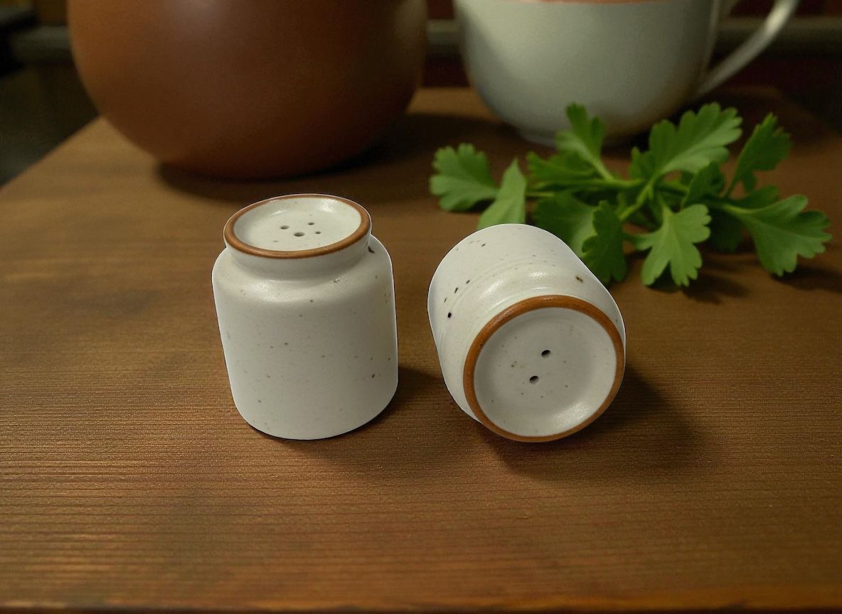 Salt & Pepper Shaker Set - Blue Floral
